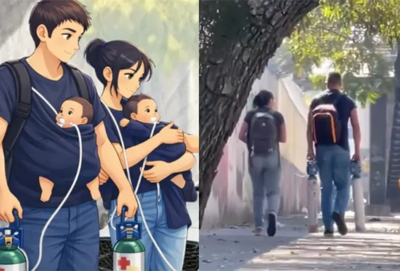 El empresario alzó la voz ante la urgencia de apoyar a los bebés que luchan por respirar. El empresario alzó la voz ante la urgencia de apoyar a los bebés que luchan por respirar.