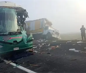 Carambola en el Libramiento Bicentenario deja tres muertos y 15 heridos 