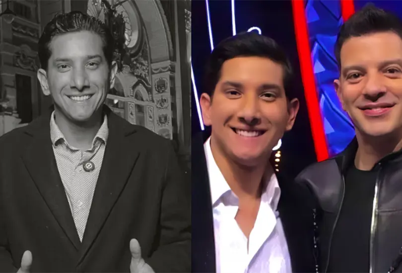 El cantante Yahir lament&oacute; la muerte de Leo Rosas.