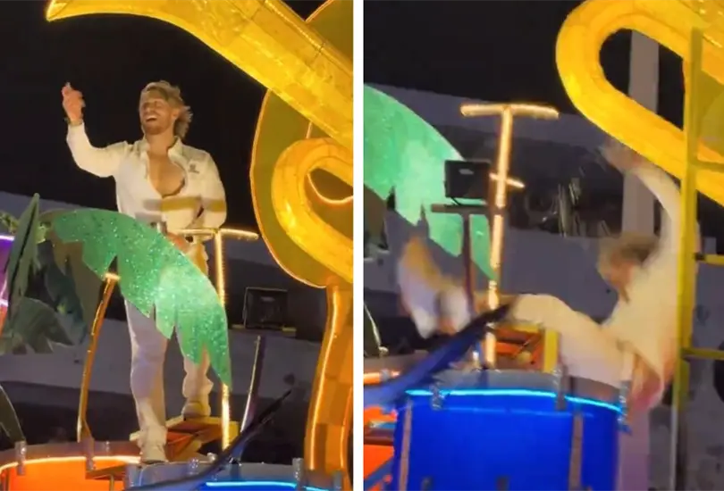 Aldo de Nigris sufre caída