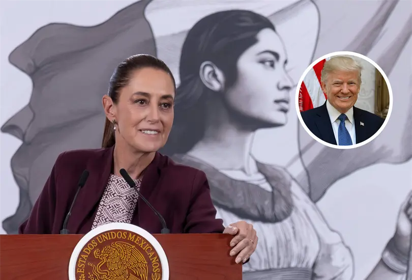 Sheinbaum rechaz&oacute; la invitaci&oacute;n de Trump.