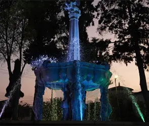 As&iacute; qued&oacute; la fuente del Parque Habana en Puebla tras la renovaci&oacute;n