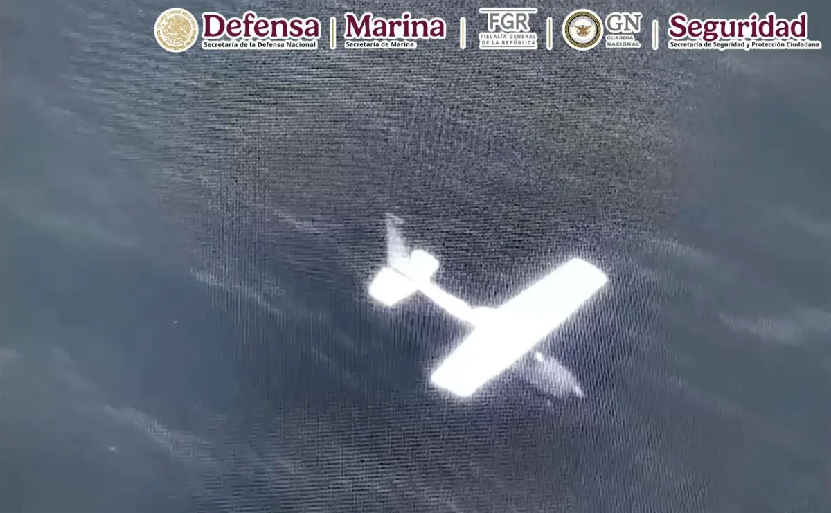 Aseguran aeronave clandestina Cortesía