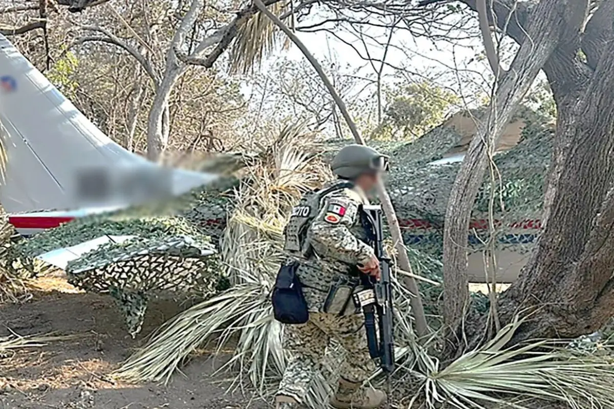  Harfuch anuncia decomiso de más de media tonelada de cocaína en aeronave clandestina en Oaxaca 