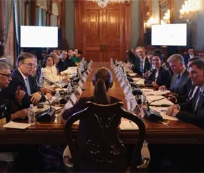 Sheinbaum se re&uacute;ne con empresarios de Canad&aacute; para impulsar inversiones en M&eacute;xico 