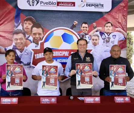 Torneo Municipal de Futbol por la Inclusi&oacute;n 2026 en Puebla: inscripciones gratis