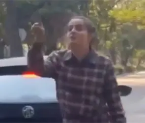 &iquest;Qui&eacute;n es Lady Naucalpan? La mujer que amenaz&oacute;, mordi&oacute; y qued&oacute; libre tras agresi&oacute;n a ciclista