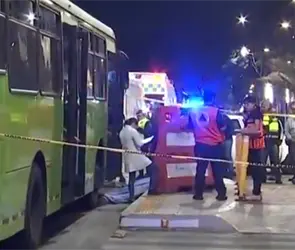 Muere abuelito tras caer de unidad RTP en Calzada de Tlalpan; investigan al conductor