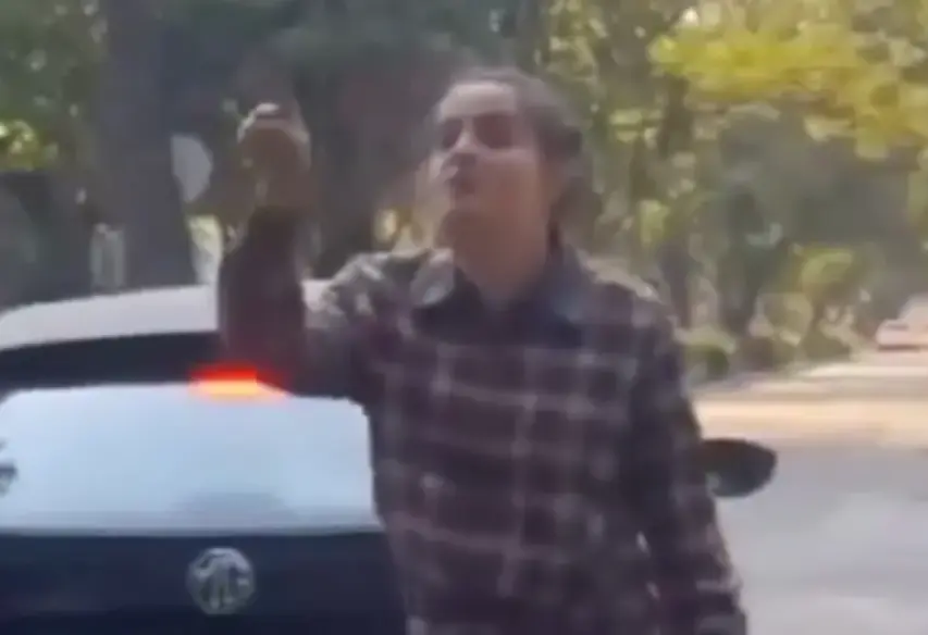 La Secretaría de Seguridad Ciudadana informó que la joven fue detenida y presentada ante un juez cívico. Sin embargo, posteriormente quedó en libertad. Captura de pantalla.