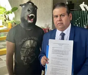 &iquest;Habr&aacute; Ley Therian en Nuevo Le&oacute;n? Congreso entra en debate tras presencia de hombre identificado como "caballo"