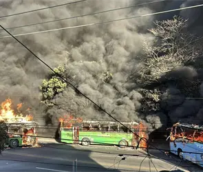 Matan el Mencho: Las impactantes im&aacute;genes de los narcobloqueos y reacciones