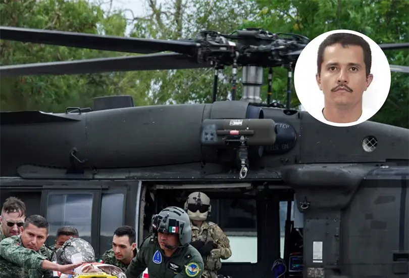 El Mencho muri&oacute; en el traslado a la Ciudad de M&eacute;xico. Imagen ilustrativa.