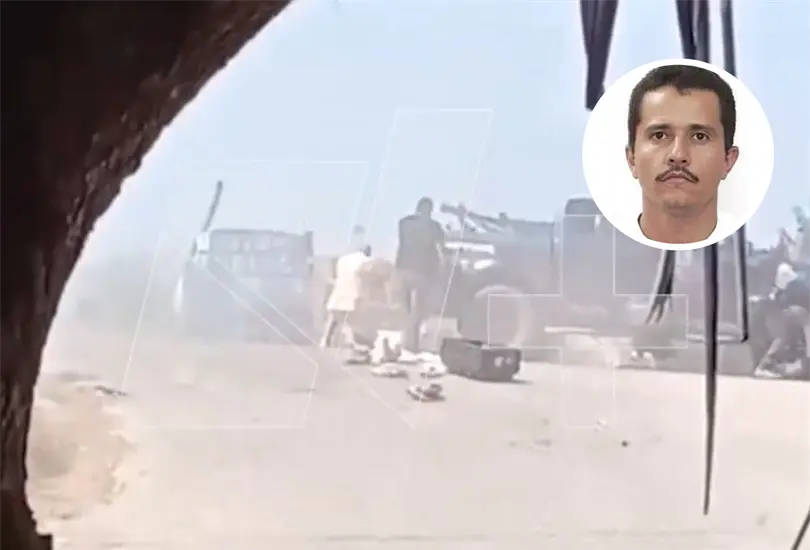 El momento del enfrentamiento donde muri&oacute; El Mencho.