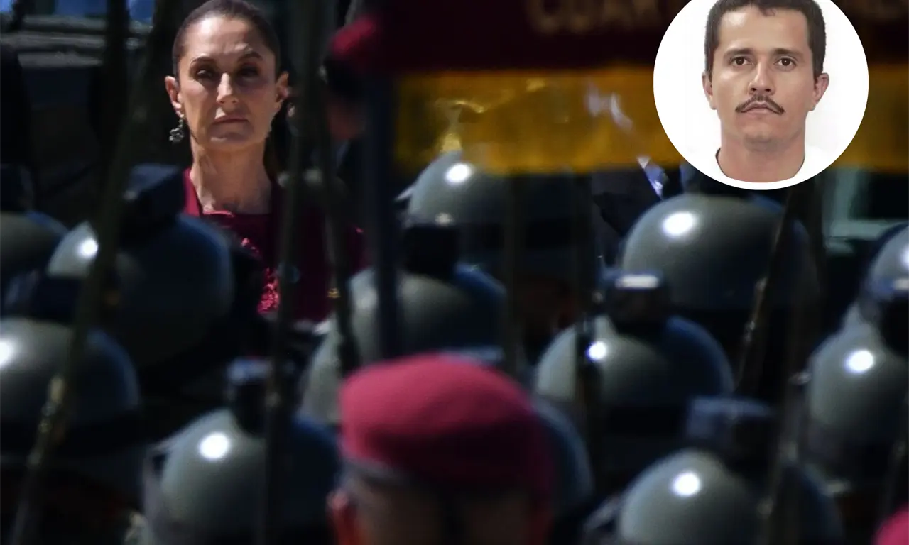  Sheinbaum reaccionó a la muerte de "El Mencho". 