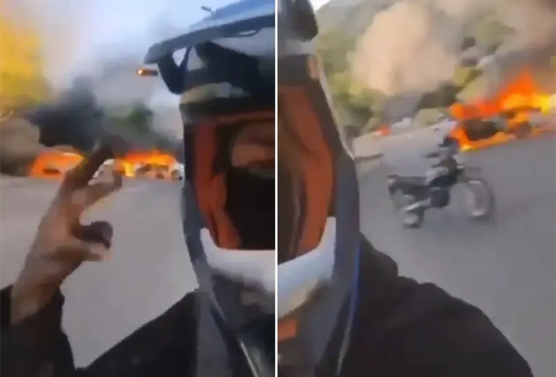 El material fue difundido este domingo en que fue confirmada la muerte del líder criminal. El material fue difundido este domingo en que fue confirmada la muerte del líder criminal.