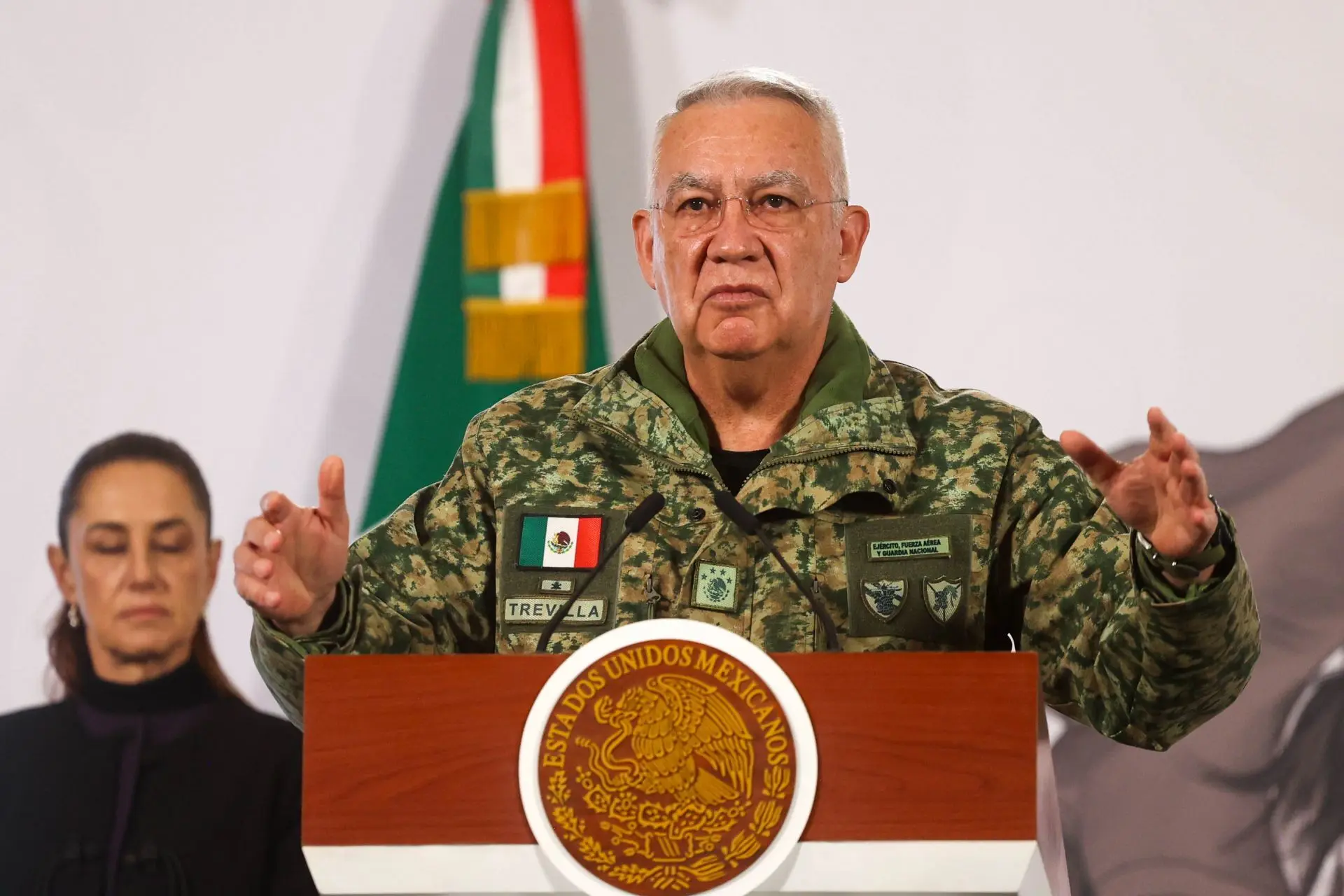 Ricardo Trevilla Trejo, General secretario de la Defensa Nacional. Cuartoscuro.