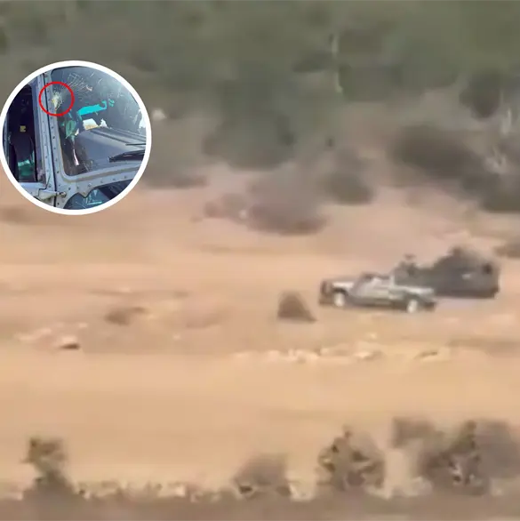 As&iacute; qued&oacute; el helic&oacute;ptero del Ej&eacute;rcito que "El Mencho" atac&oacute; para evitar ser capturado