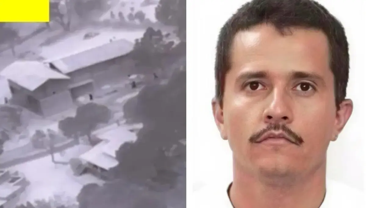  El líder criminal se ocultaba en una cabaña en medio del bosque, lejos de zonas urbanas. 