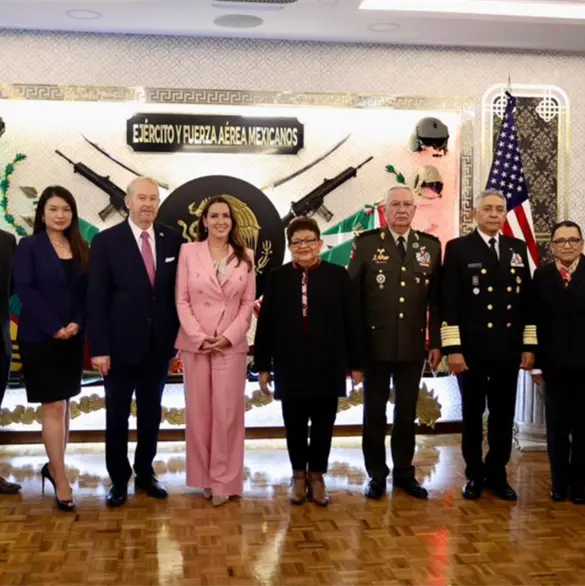 Zar antidrogas de EU se re&uacute;ne con Harfuch y Gabinete de Seguridad en Palacio Nacional