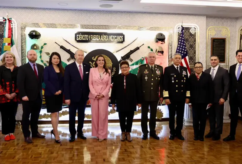 Al encuentro asistieron Omar Garc&iacute;a Harfuch y los titulares de Defensa, Marina, Gobernaci&oacute;n y la FGR.