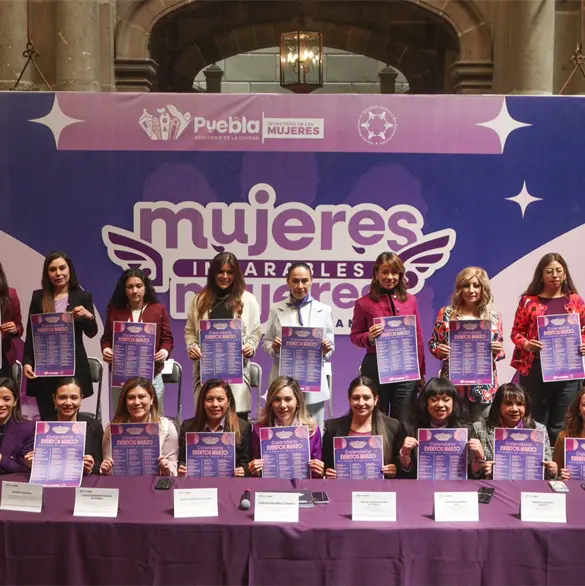Gobierno de Puebla presenta calendario "Mujeres Imparables, Mujeres que inspiran" Gobierno de Puebla presenta calendario "Mujeres Imparables, Mujeres que inspiran"