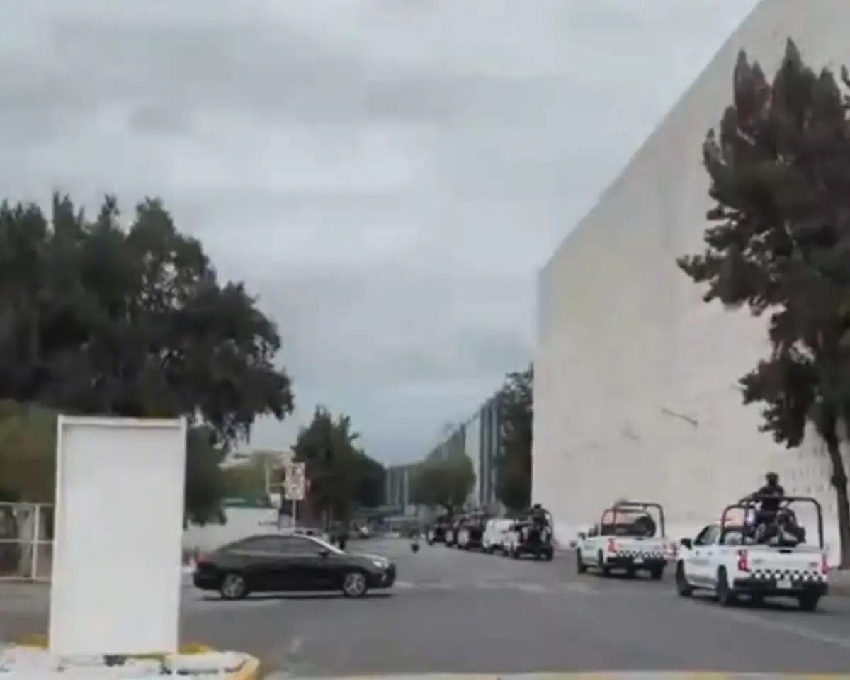 Los restos fueron trasladados del AICM a la FGR. Captura de pantalla.