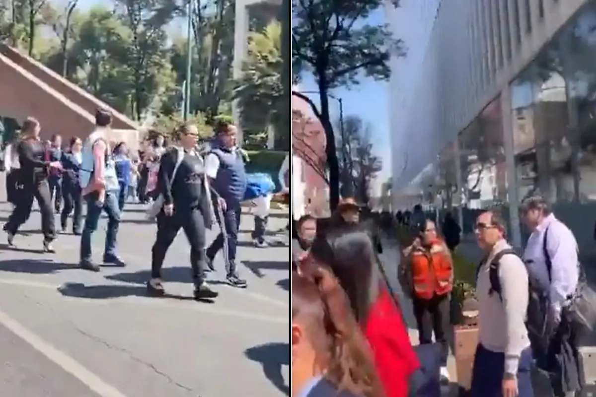  Desalojan a trabajadores del Poder Judicial por amenaza de bomba 