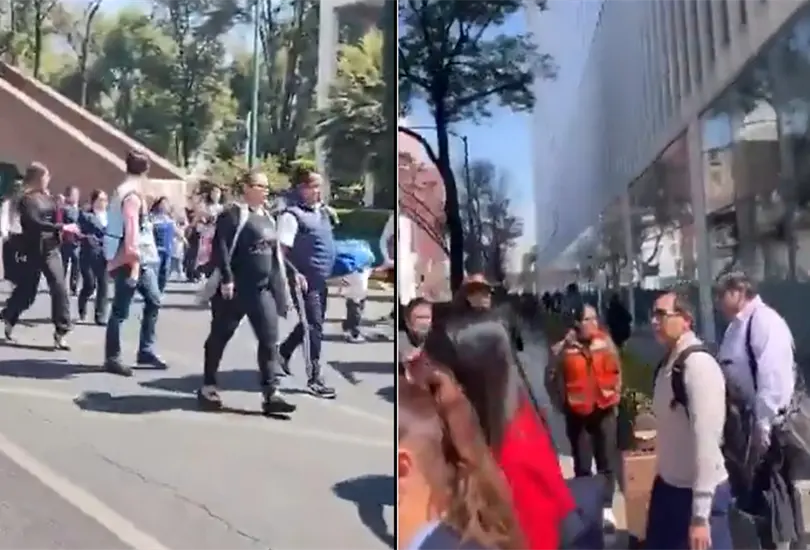 Desalojan a trabajadores del Poder Judicial por amenaza de bomba