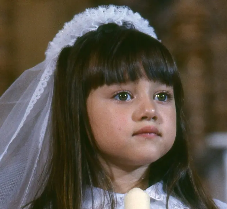 En la historia, Andrea interpretaba a una niña llamada “Chabelita” que había sido abandonada en un orfanato cuando era una bebé.<br>