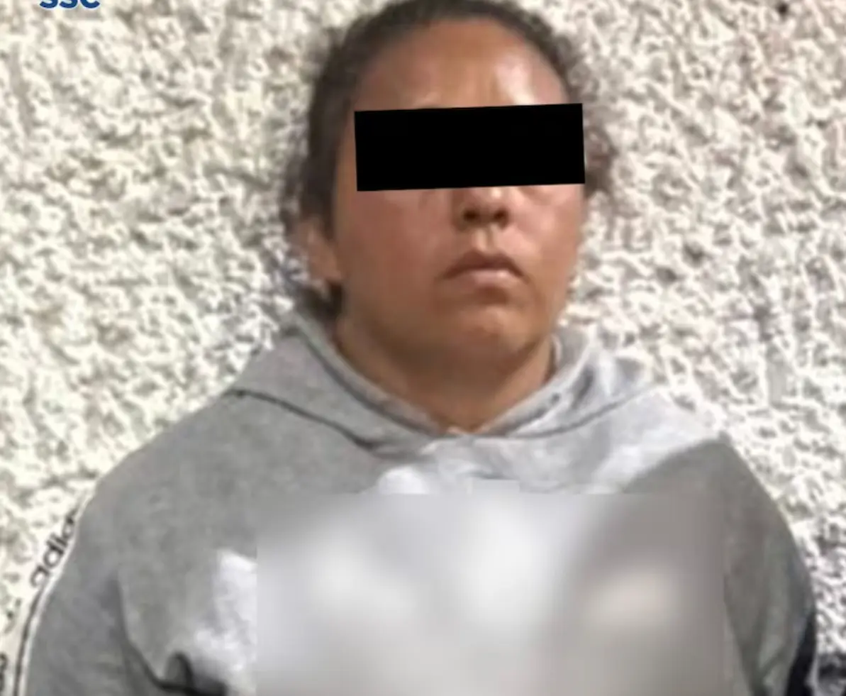 La mujer fue detenida y trasladada al ministerio público donde se definirá su situación jurídica. Especial