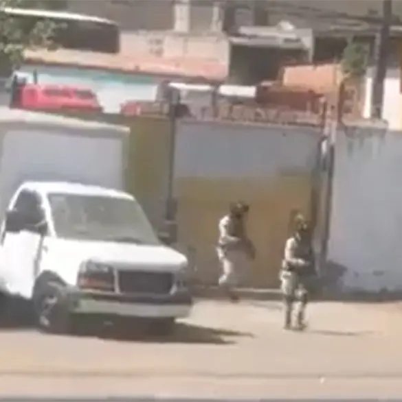 As&iacute; fue la emboscada contra la Guardia Nacional en Tuxpan; videos captan las r&aacute;fagas