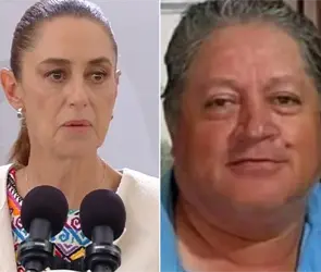 Sheinbaum revela que ha pasado con el caso de Bulmaro, el chofer desaparecido cuyo cami&oacute;n fue incendiado por CJNG