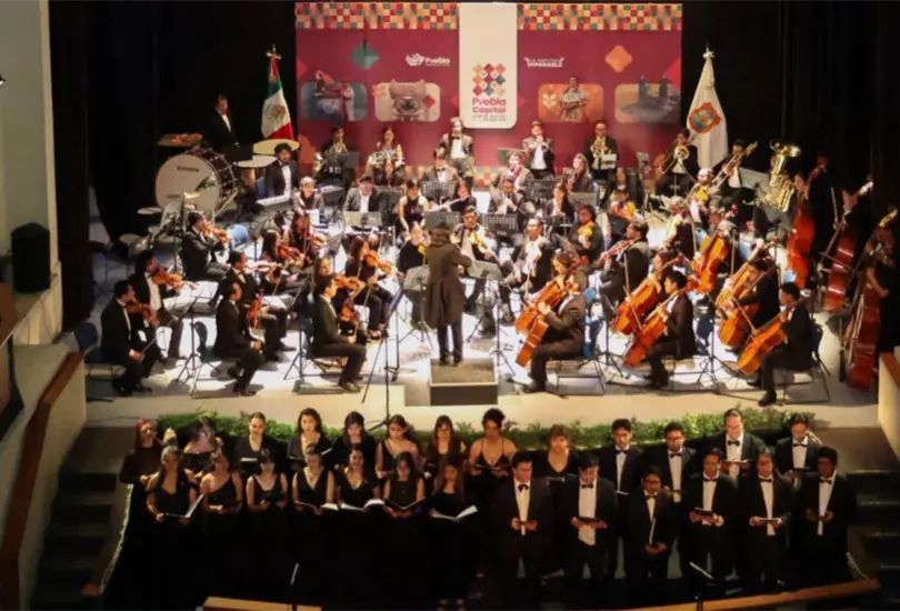 El concierto en Puebla. El concierto en Puebla.