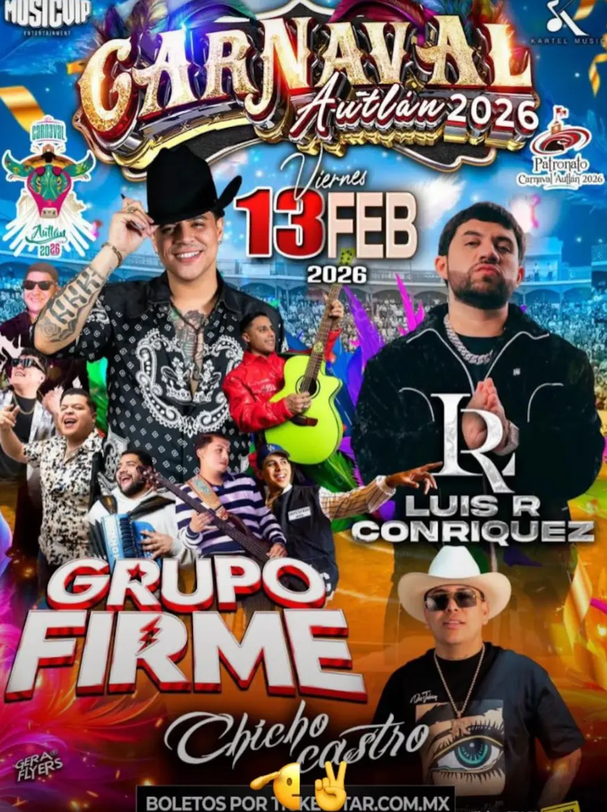 El carnaval de Autlán de Navarro combina jaripeos, corridas de toros y música regional mexicana. Especial