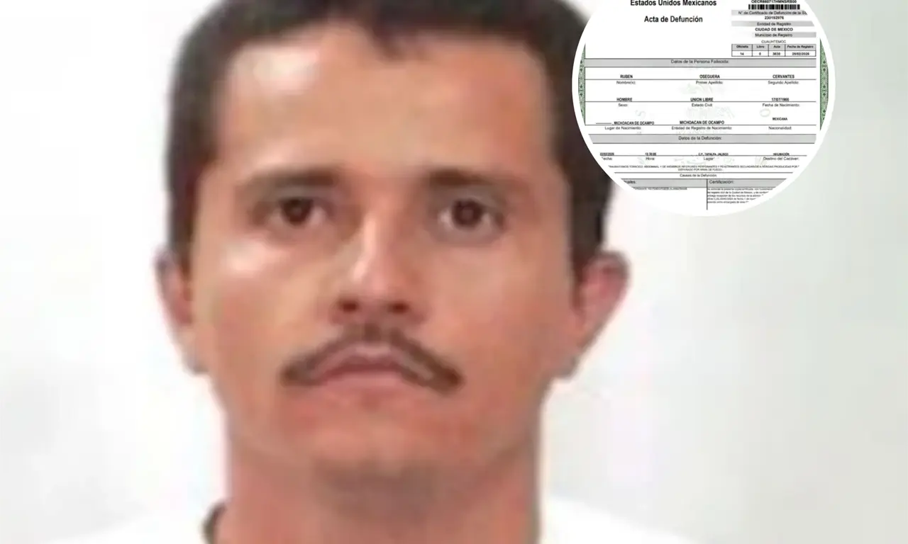  El acta establece que el fallecimiento ocurrió el 22 de febrero de 2026 a las 10:30 horas en el municipio de Tapalpa. 