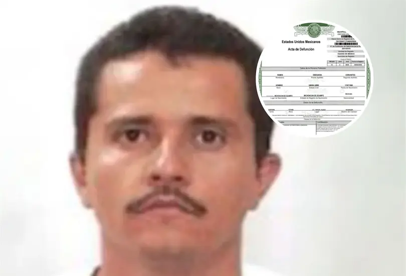 El acta establece que el fallecimiento ocurri&oacute; el 22 de febrero de 2026 a las 10:30 horas en el municipio de Tapalpa.