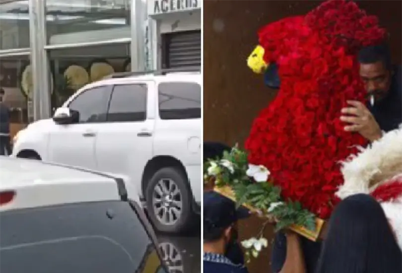 Desde primeras horas del d&iacute;a, la zona alrededor del velatorio fue acordonada por fuerzas federales.