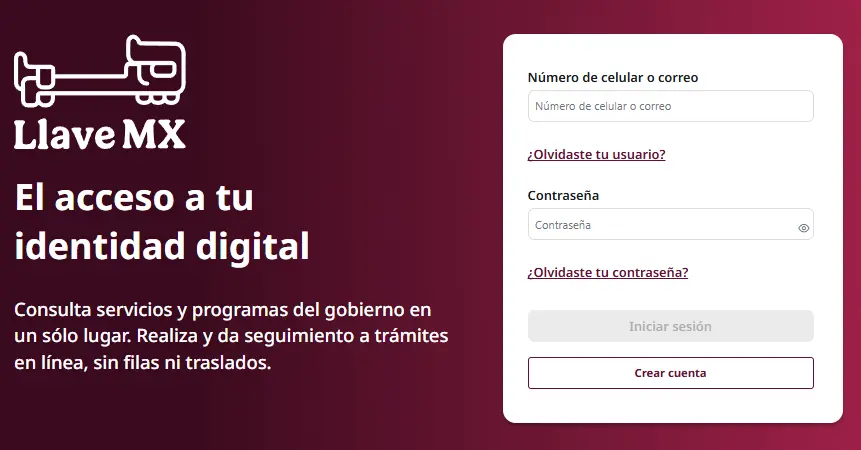 Llave MX es permanente y solo se tramita una vez. Con ella podrás gestionar múltiples servicios desde tu computadora o teléfono móvil. Gobierno de México.