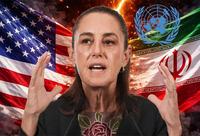 En plena guerra EE.UU. - Irán, Sheinbaum exige que la ONU retome el control