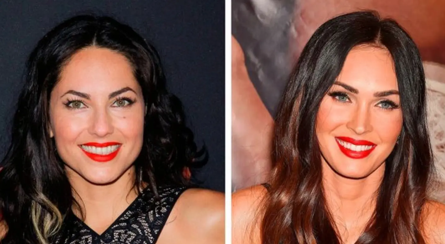 La actriz nacionalizada mexicana ha sido comparada más de una vez con Megan Fox. Bárbara Mori alcanzó gran popularidad con la telenovela 'Rubí', donde su mirada intensa y rasgos marcados se convirtieron en su sello personal. Megan Fox, estrella de la saga 'Transformers', también es reconocida por su belleza magnética. Ambas comparten ojos claros y una expresión seductora que no pasa desapercibida. La actriz nacionalizada mexicana ha sido comparada más de una vez con Megan Fox. Bárbara Mori alcanzó gran popularidad con la telenovela 'Rubí', donde su mirada intensa y rasgos marcados se convirtieron en su sello personal. Megan Fox, estrella de la saga 'Transformers', también es reconocida por su belleza magnética. Ambas comparten ojos claros y una expresión seductora que no pasa desapercibida.