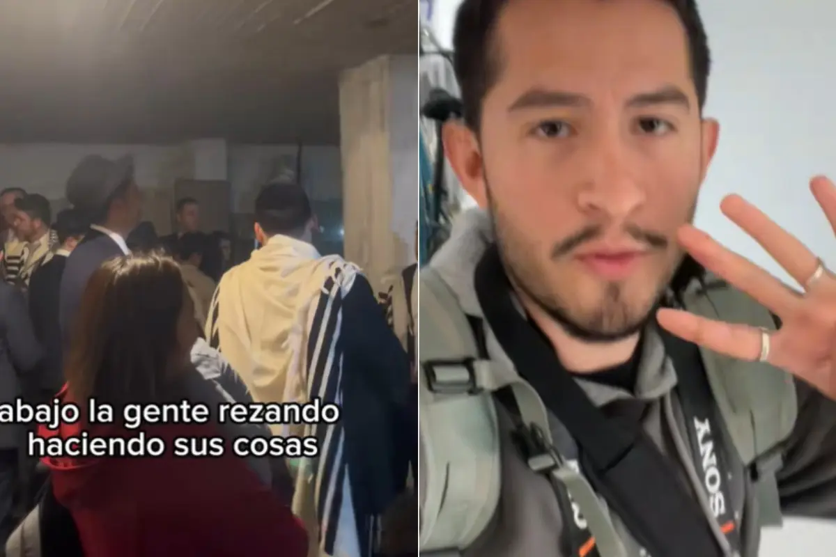  Mexicano revela cómo son los refugios antibombas de Israel 