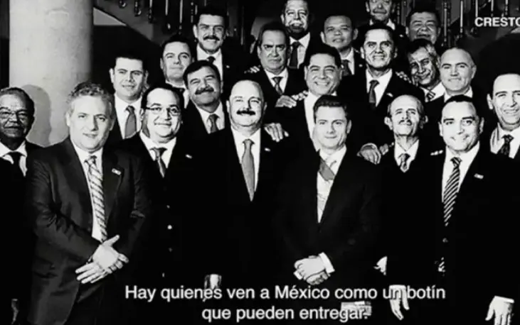 En el spot aparecen exfuncionarios. Especial.