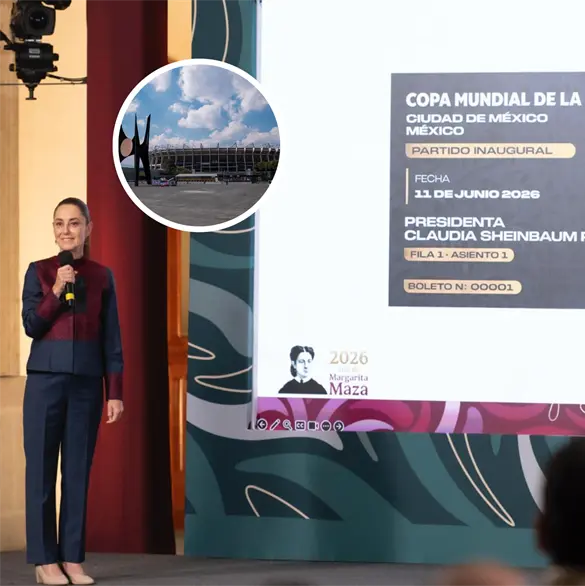 Mundial 2026: As&iacute; puedes ganar el boleto que Sheinbaum regalar&aacute; para la inauguraci&oacute;n