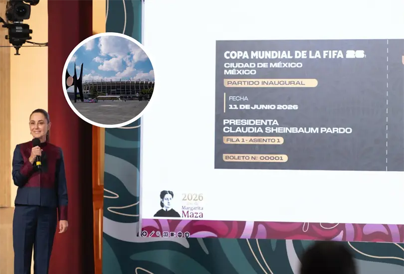 Sheinbaum dio a conocer la mec&aacute;nica para ganar un boleto para el Mundial 2026.