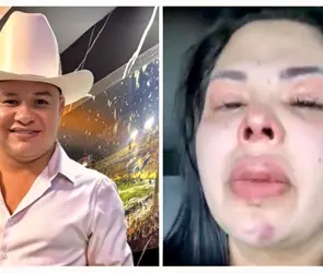 Esposa de Rafa Gonz&aacute;lez, vocalista de Los Recoditos, lo acusa de violencia