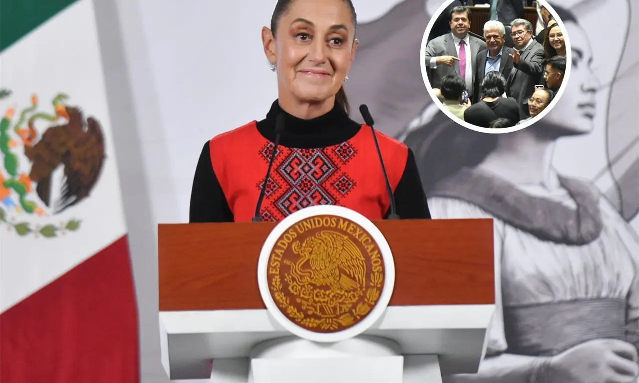  Claudia Sheinbaum ya envió la iniciativa de reforma electoral. 