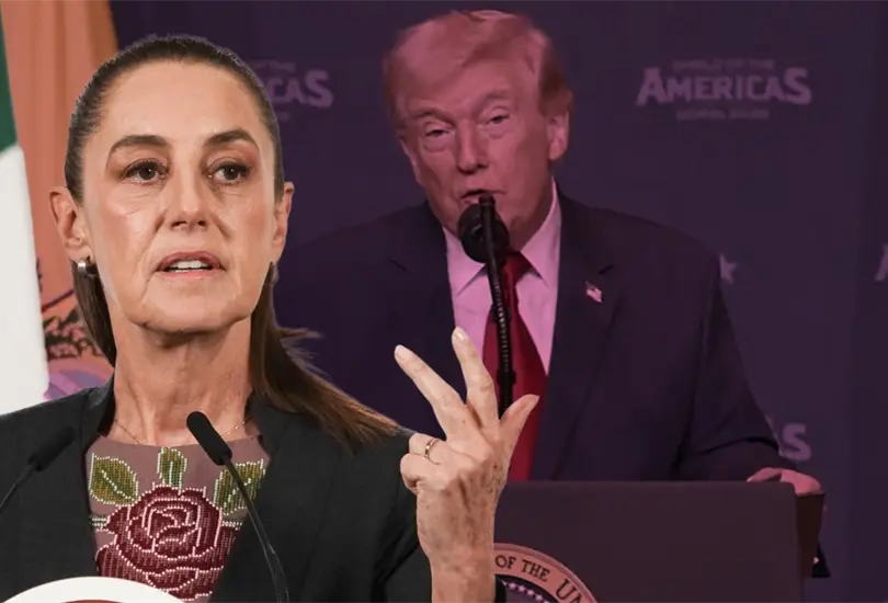 Sheinbaum responde a Trump tras acusaciones sobre c&aacute;rteles