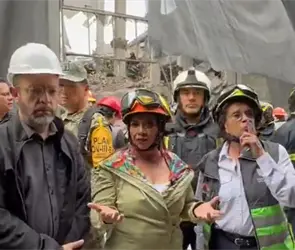 Brugada confirma tres personas atrapadas tras derrumbe de edificio en demolici&oacute;n en San Antonio Abad