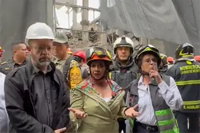 Brugada confirma tres personas atrapadas tras derrumbe de edificio en demolici&oacute;n en San Antonio Abad