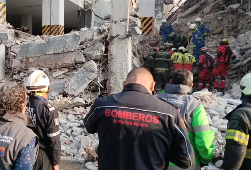 Confirman muerte del &uacute;ltimo trabajador atrapado tras derrumbe en San Antonio Abad